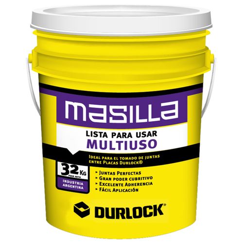 Durlock Masilla 32 kg - COD: 505DUK