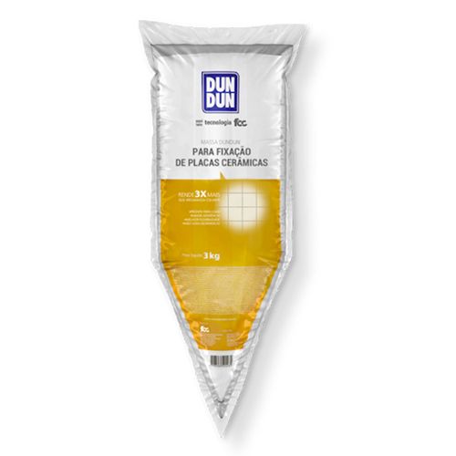 Pegamento para pisos y revestimientos Masa DUN DUN - Sachet x 3 kg - COD: 17091