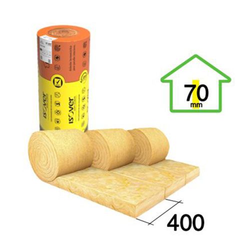 Lana de vidrio Acustiver R400 70mm - COD: 432iSV