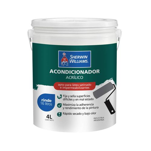 Acondicionador acrílico 4 lts - COD: 18248