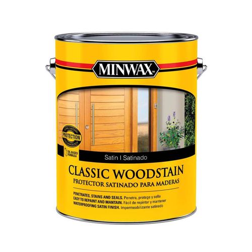 Protector satinado cristal - Minwax Classic Woodstain 946 ml - COD: 18439