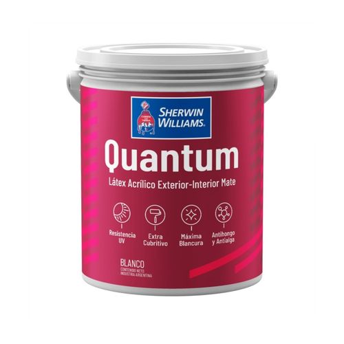 Quantum latex exterior-interior mate blanco 20 lts - COD: 18272