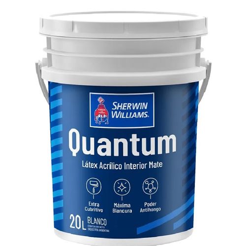 Quantum latex interior mate blanco 20 lts - COD: 18270