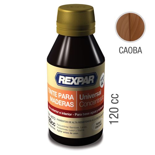 Rexpar Tinte para maderas universal caoba 120 cc_COD:18449 - COD: 18449