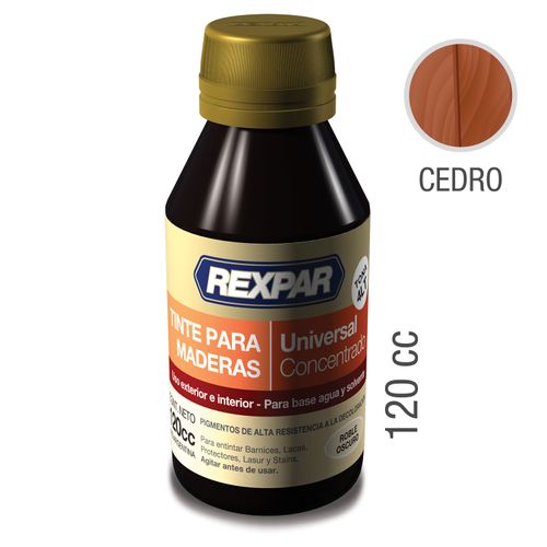 Rexpar Tinte para maderas universal cedro 120 ccm_COD:18446 - COD: 18446