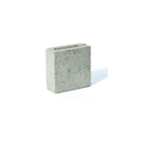 Bloque medio liso gris 8x19x19 (300 x pallet) - COD: 414PCR
