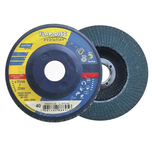 Disco flap az gr40 r822 115mmx22mm nort 15 COD 152FOR