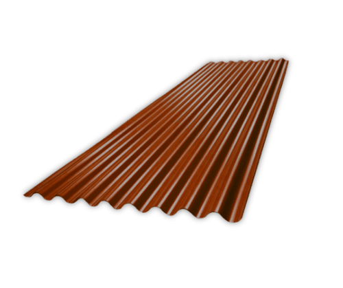 Chapa sinus nº25 rojo teja x 6 mts – COD: 20085