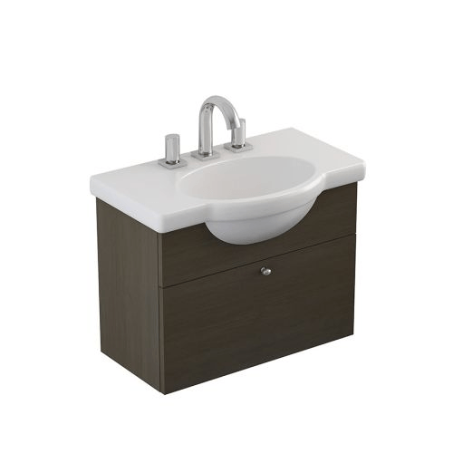 Vanitory Venecia Wengue  Desarmado Colgar 64 cm  y Lava.3 AG–COD: 20615