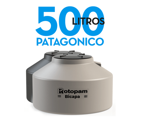 Tanque bi 500l patag rotopam s/acc a:0.75m ø:1,0 – COD: 205ROT