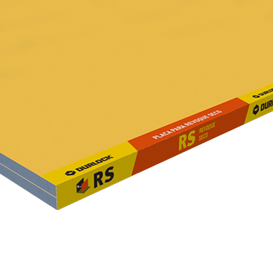 Placa Revoque Seco Durlock® 12,5 mm / 1,20 x 2,60 mts