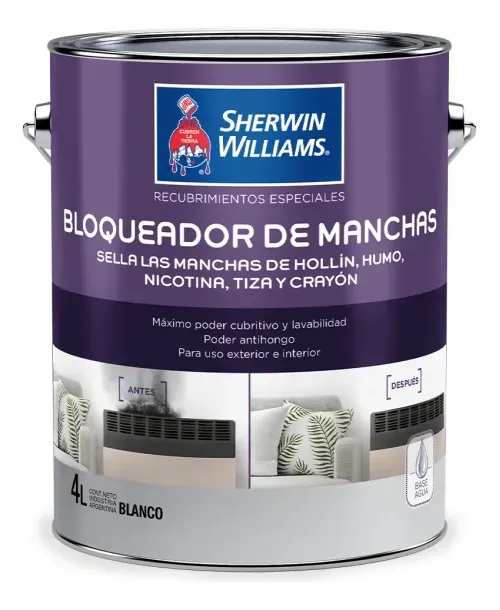 Bloqueador de manchas x 4 L Sherwin Williams
