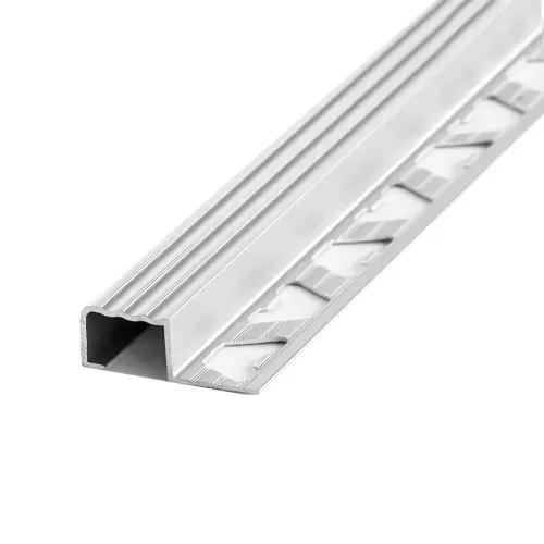Atrim Protector de Escalón Grada Cromo Mate 10,5 mm x 20 mm x 2,5 m